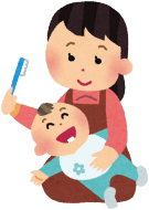 赤ちゃんの歯みがき