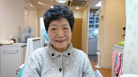 Hさん、85才