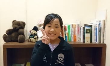 Mちゃん、9才（立川市のお子さん）